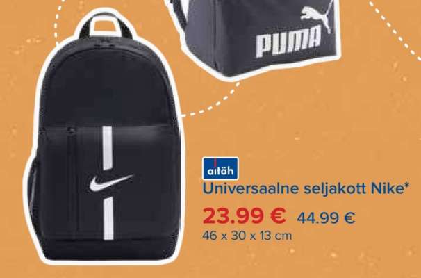 Universaalne seljakott Nike