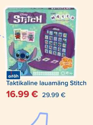 Taktikaline lauamäng Stitch