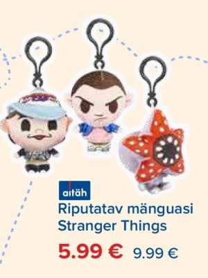 Riputatav mänguasi Stranger Things