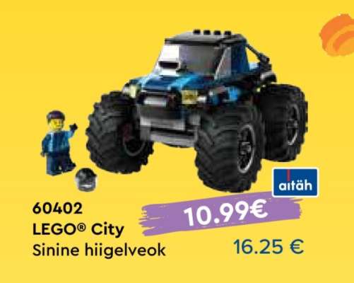 LEGO City Sinine hiigelveok