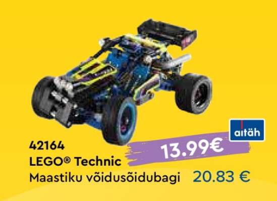 LEGO® Technic Maastiku võidusõidubagi