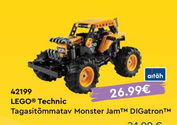 LEGO® Technic Tagasitõmmatav Monster Jam™ DIGatron™