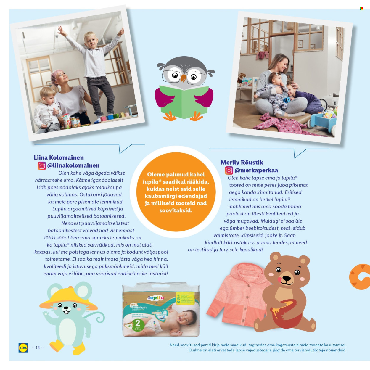 Lidl kliendileht. Lehekülg 14