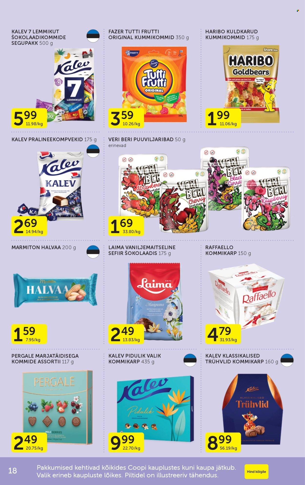 Coop kliendileht. Lehekülg 18