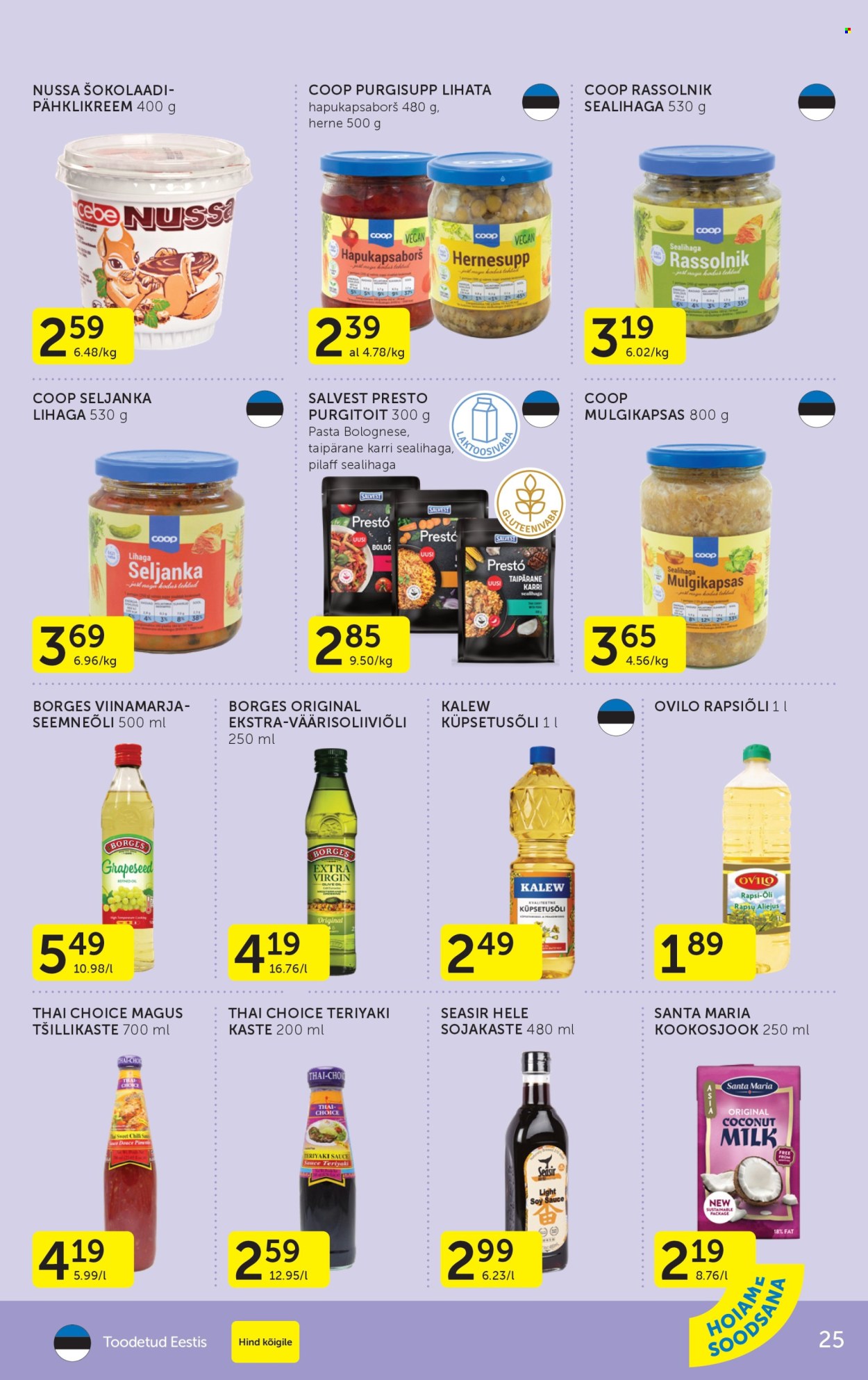 Coop kliendileht. Lehekülg 25