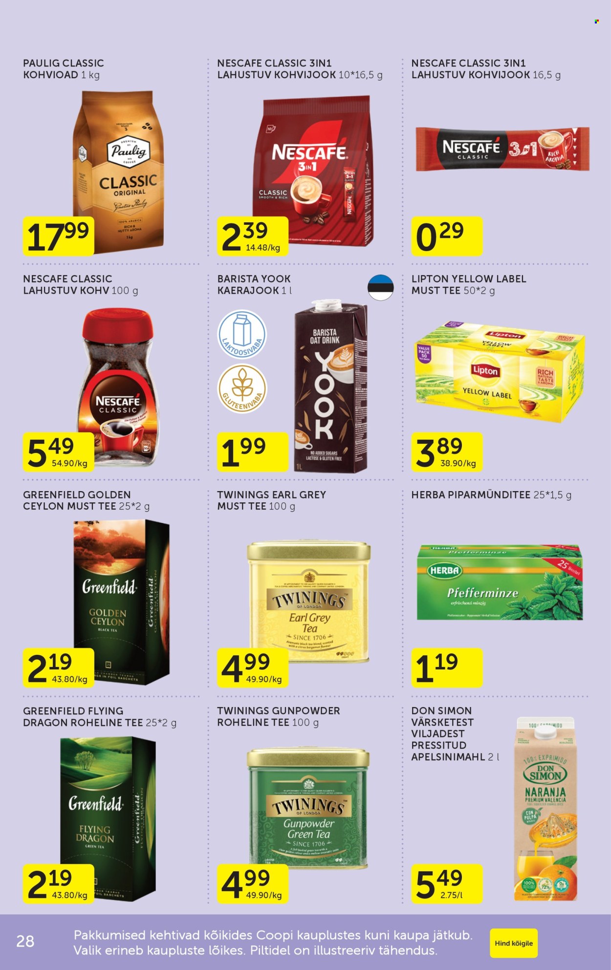 Coop kliendileht. Lehekülg 28