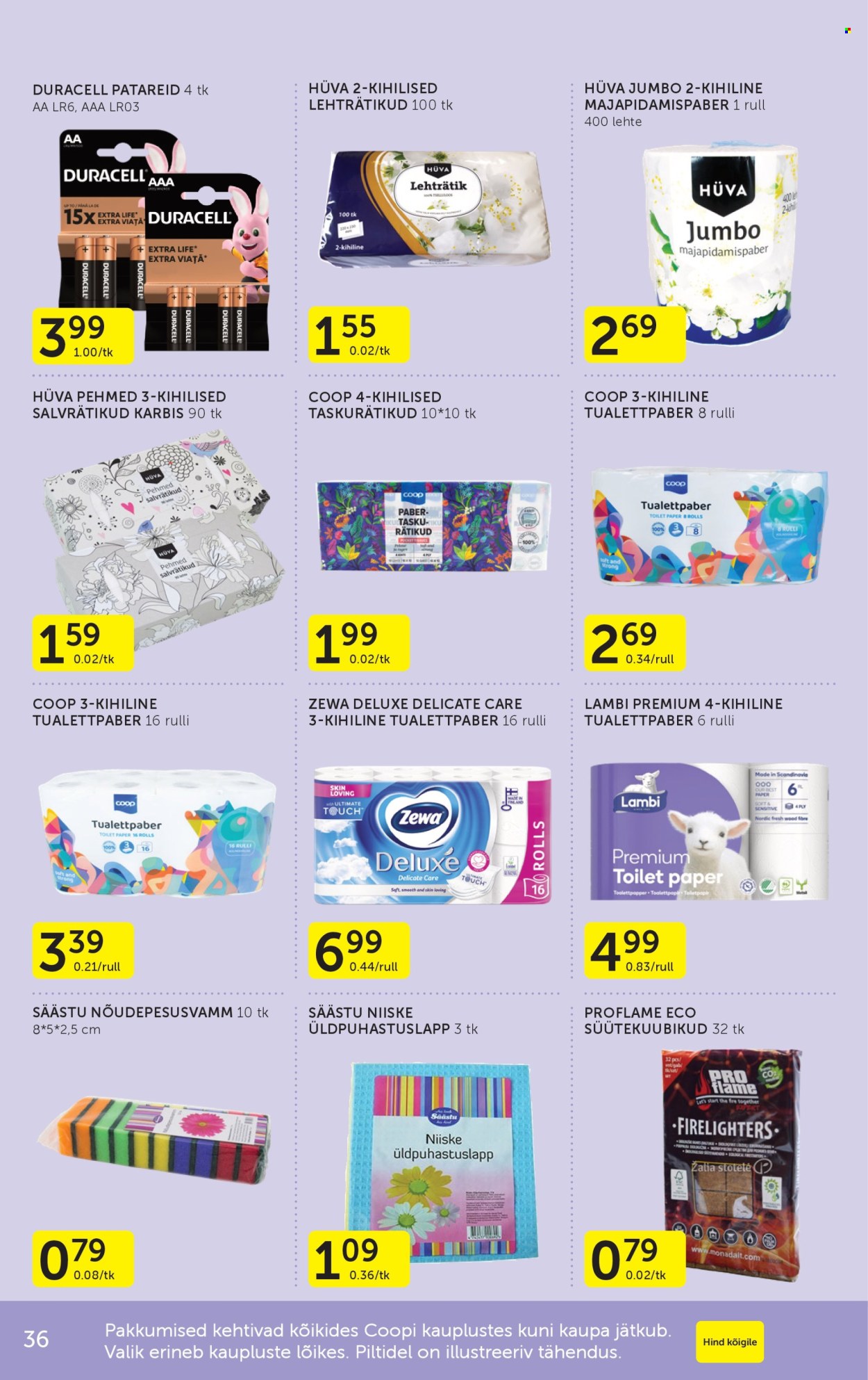 Coop kliendileht. Lehekülg 36