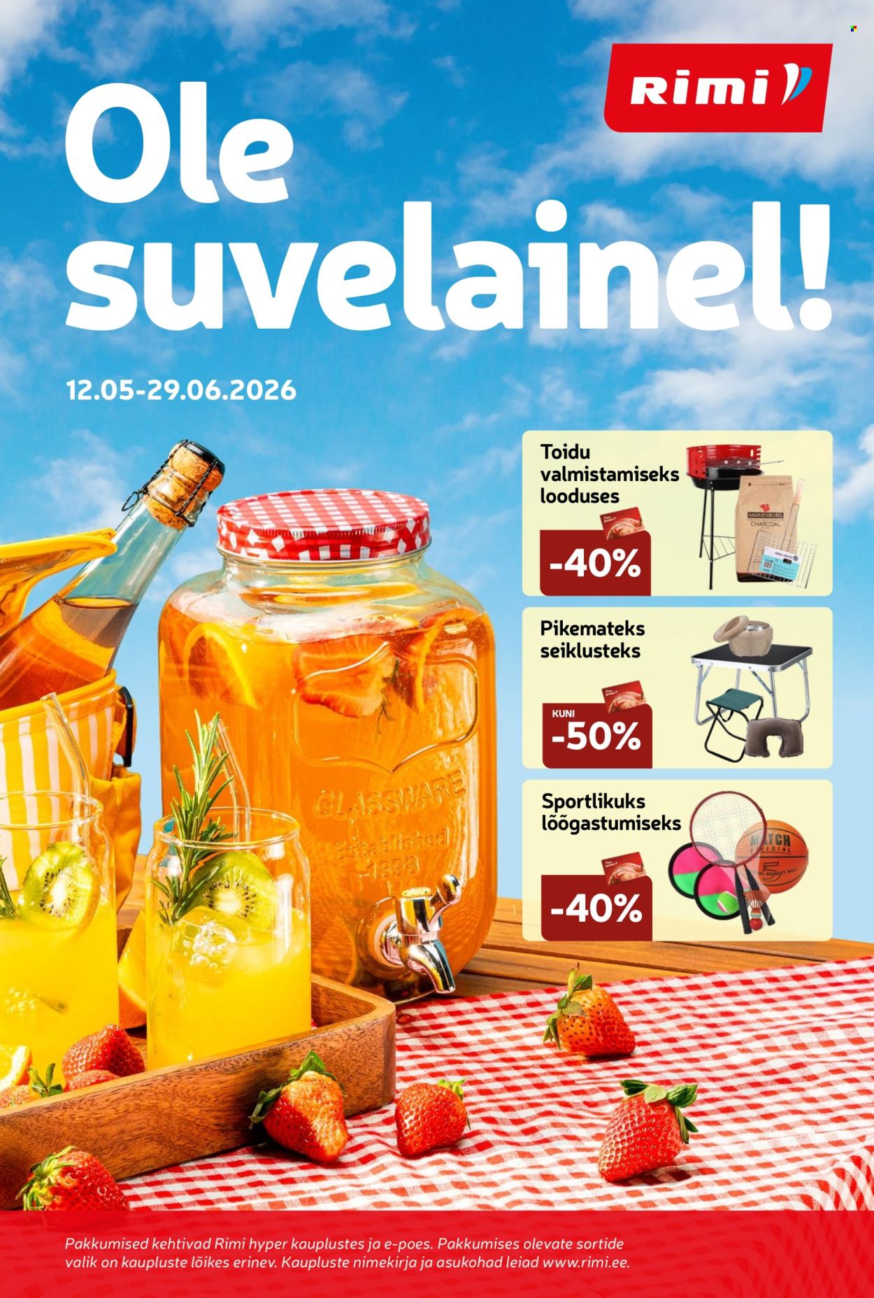 Rimi kliendileht - 12.05.2026 - 29.06.2026. Lehekülg 1