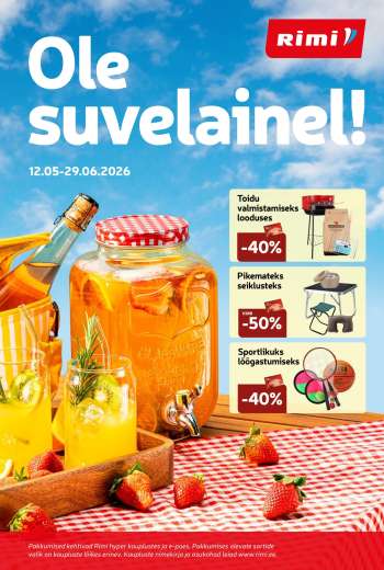 Kaupluse Rimi kliendileht - 12.05.2026 - 29.06.2026.