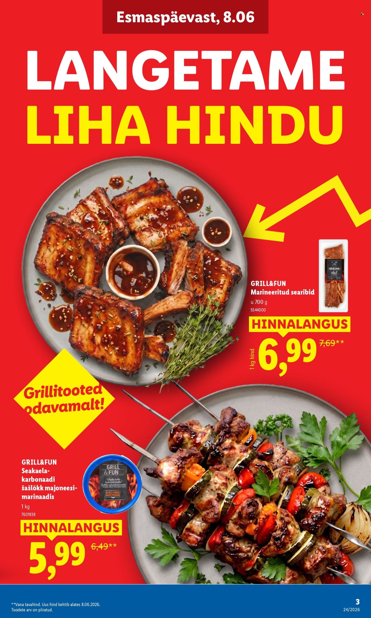Lidl kliendileht - 08.06.2026 - 14.06.2026. Lehekülg 3
