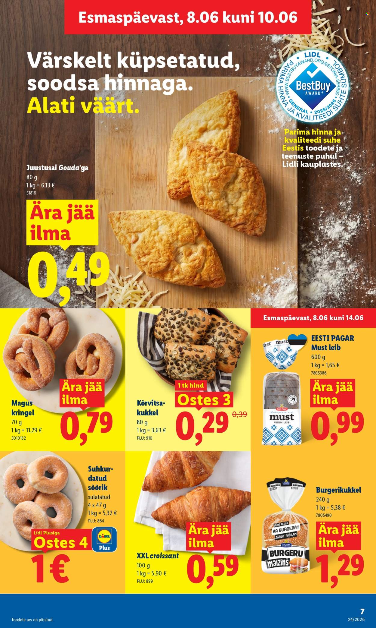 Lidl kliendileht - 08.06.2026 - 14.06.2026. Lehekülg 7
