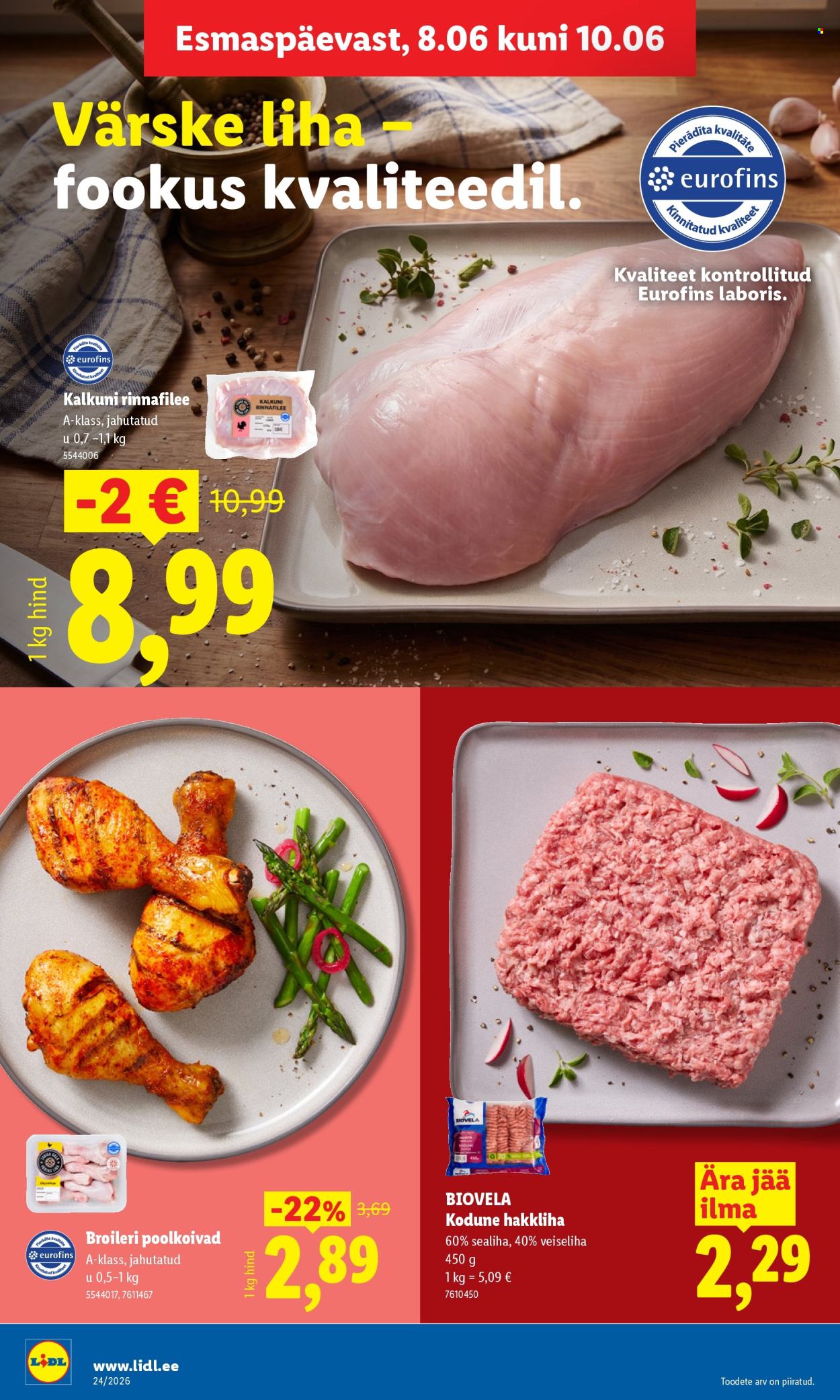 Lidl kliendileht - 08.06.2026 - 14.06.2026. Lehekülg 10