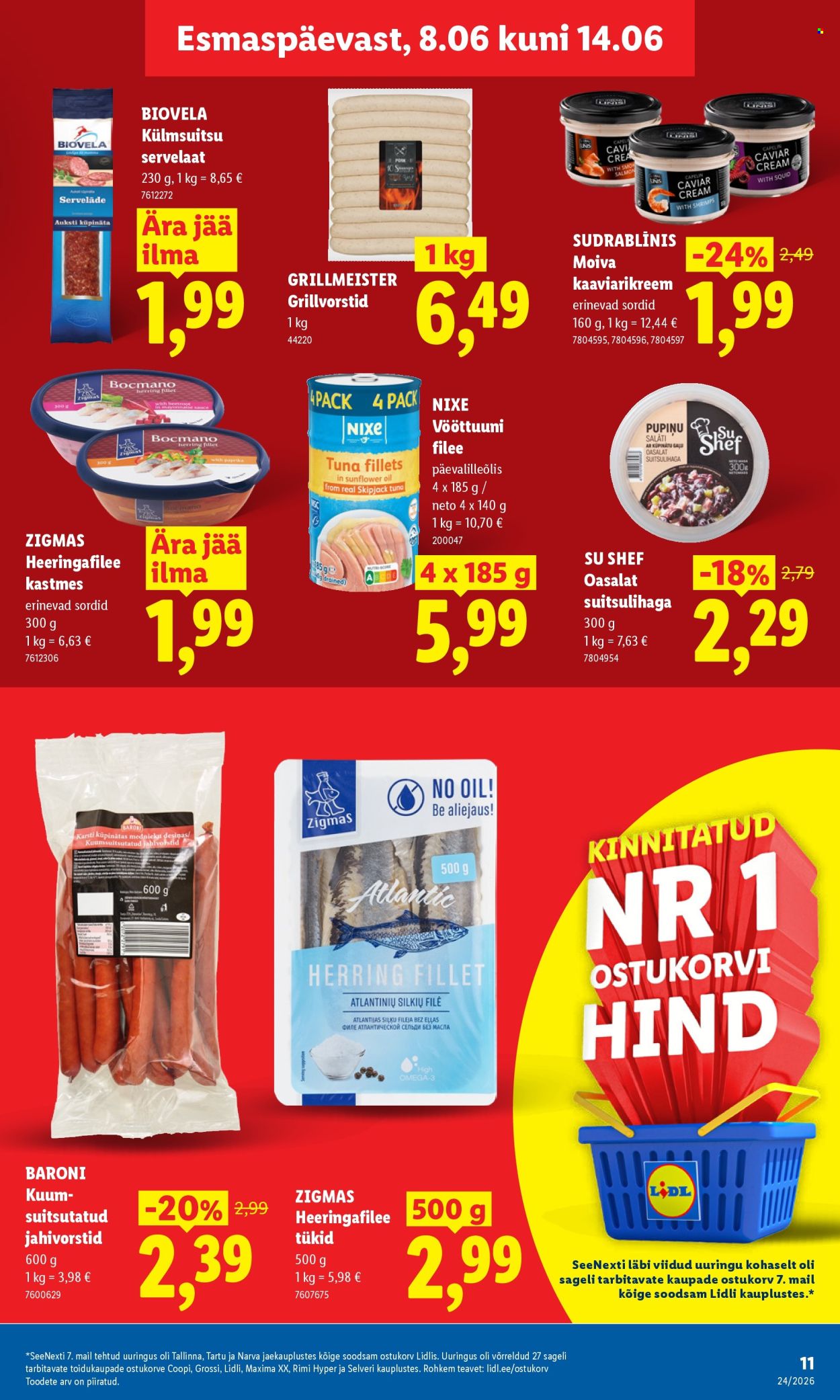 Lidl kliendileht - 08.06.2026 - 14.06.2026. Lehekülg 11