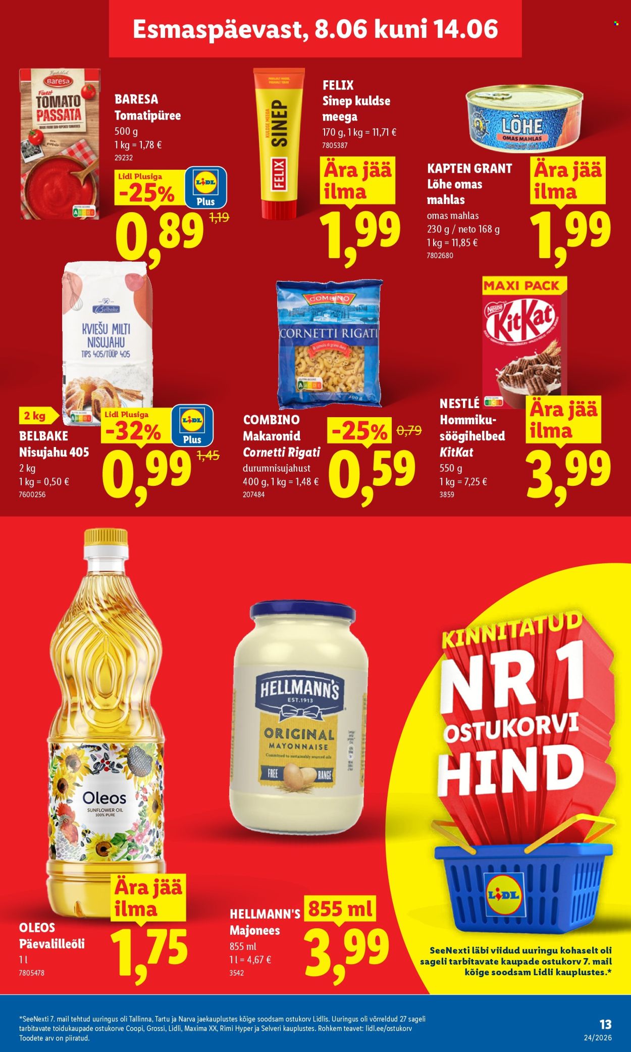 Lidl kliendileht - 08.06.2026 - 14.06.2026. Lehekülg 13