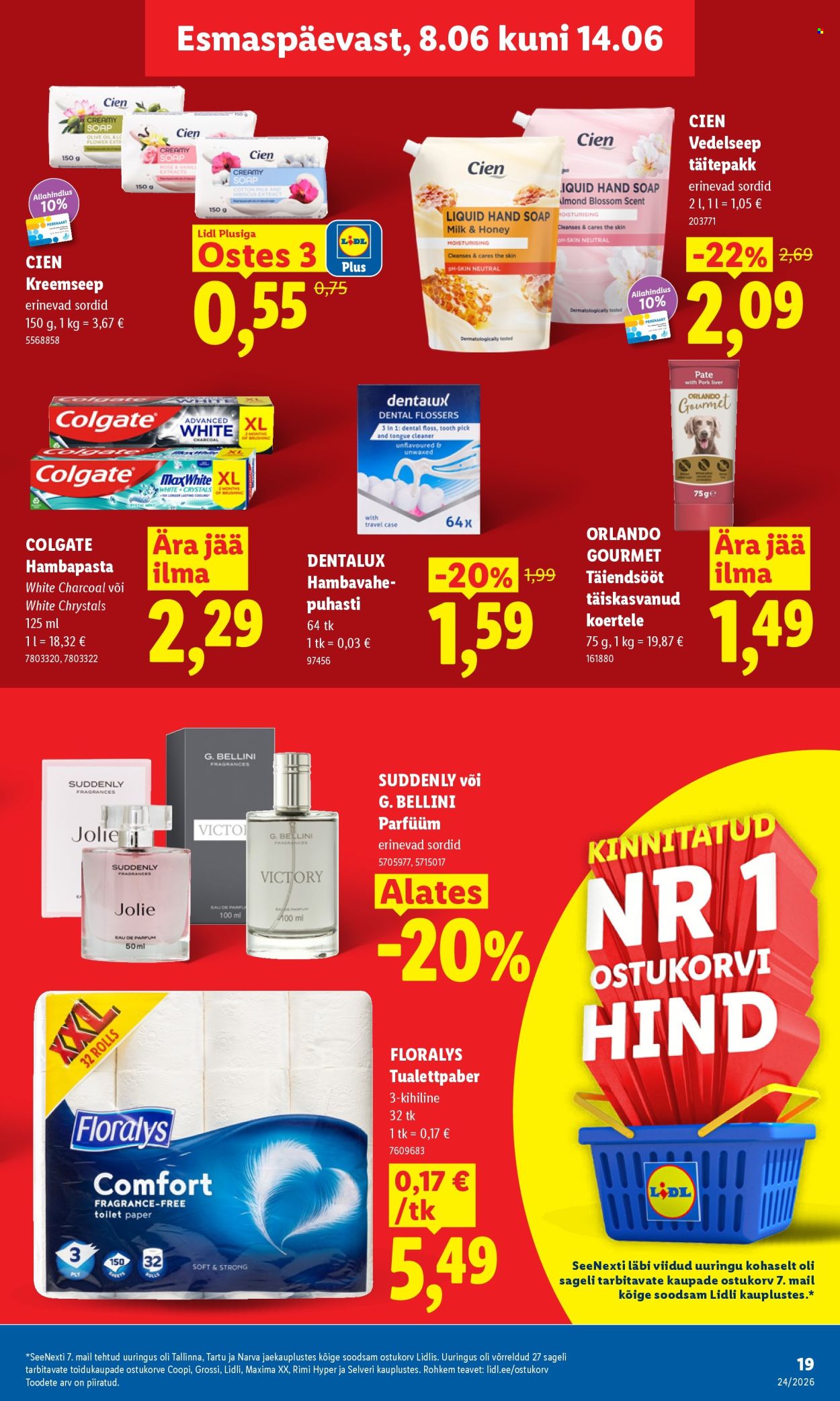 Lidl kliendileht - 08.06.2026 - 14.06.2026. Lehekülg 19