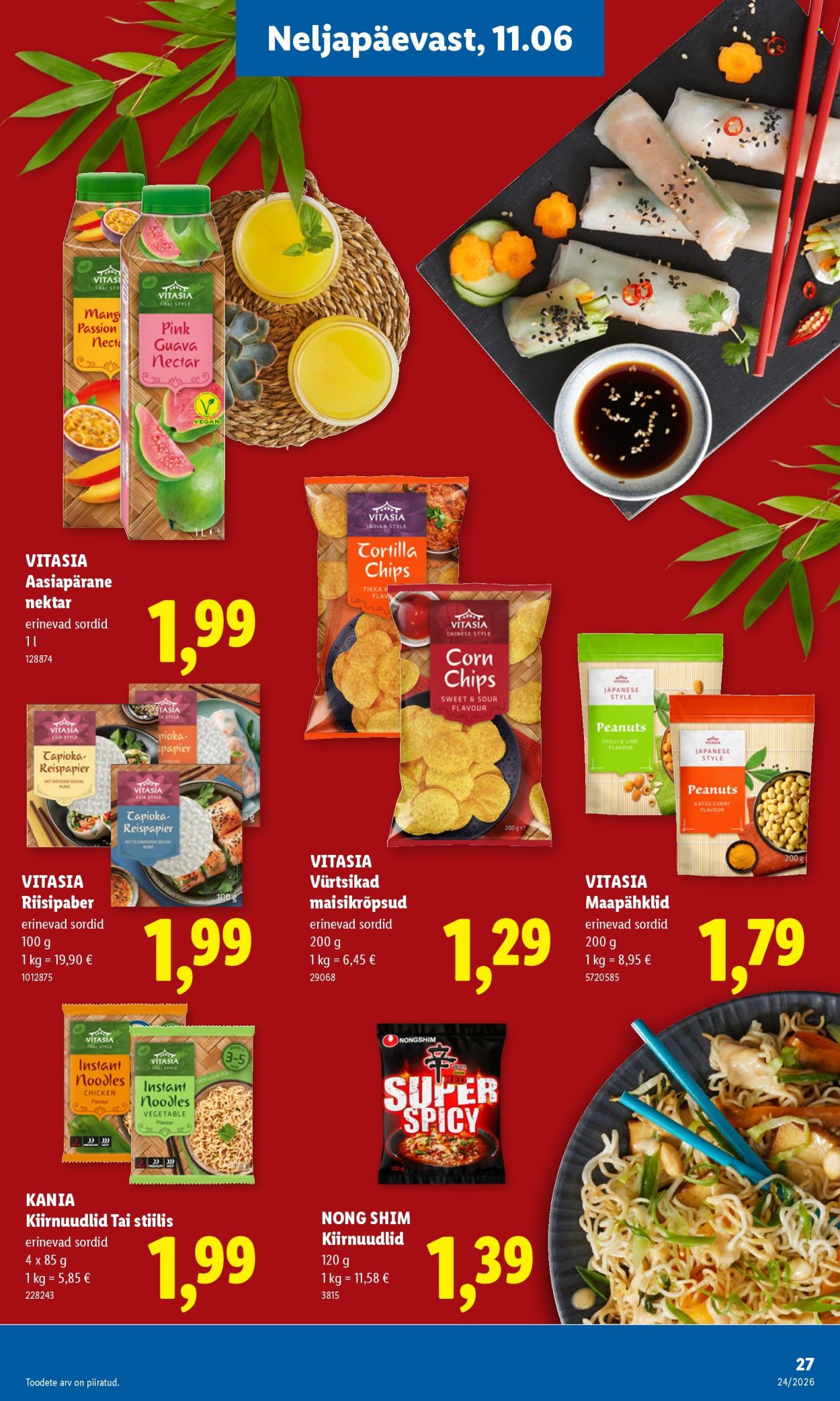 Lidl kliendileht - 08.06.2026 - 14.06.2026. Lehekülg 27