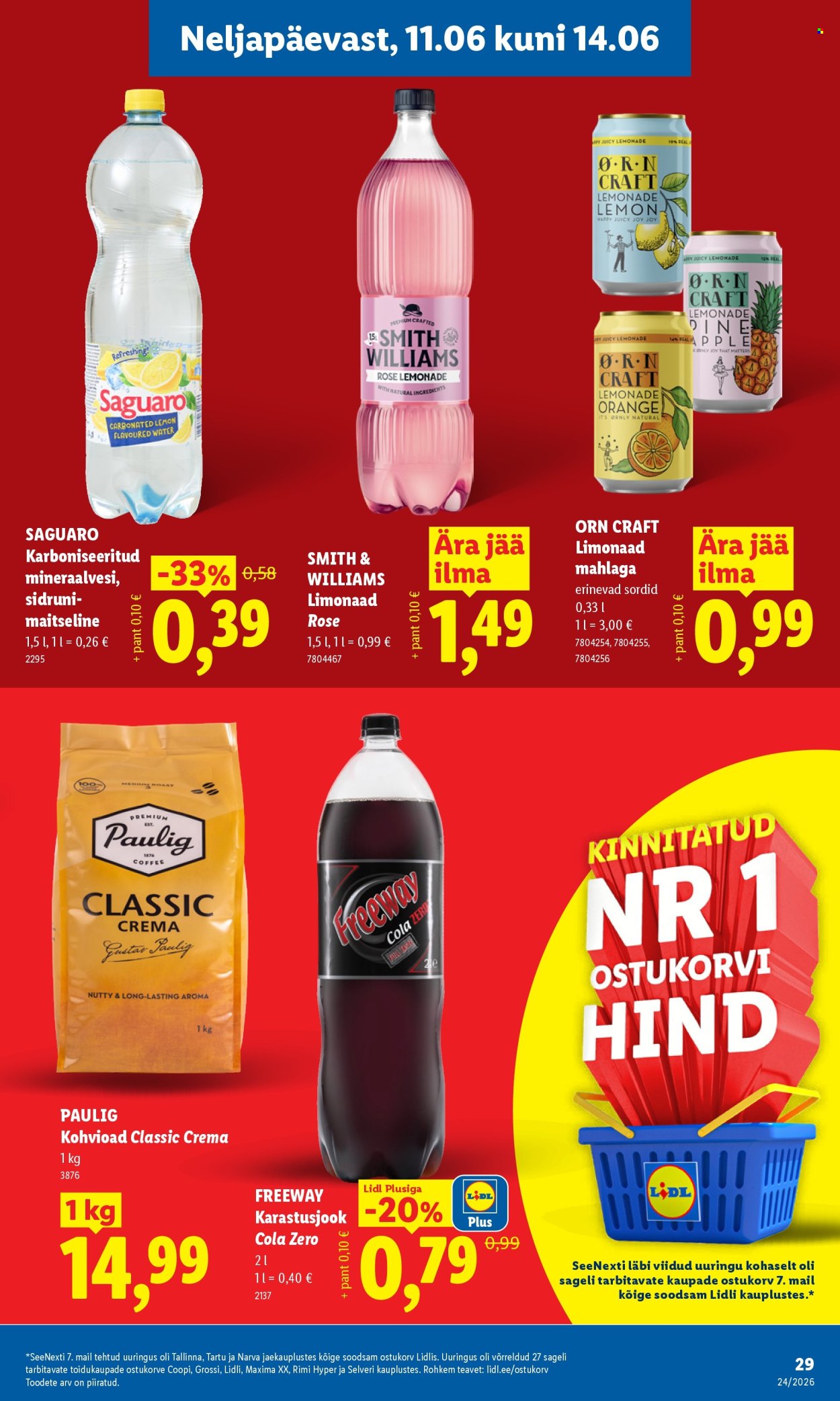 Lidl kliendileht - 08.06.2026 - 14.06.2026. Lehekülg 29