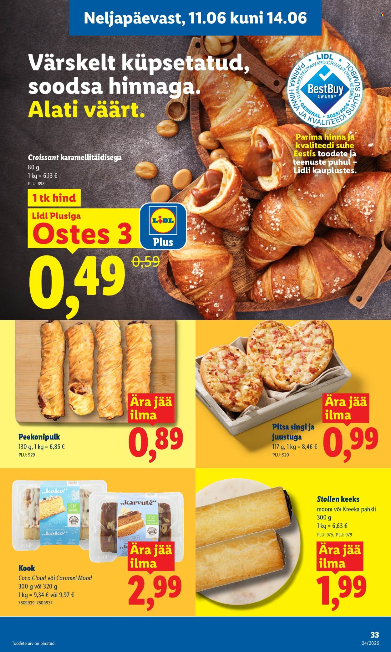 Lidl kliendileht - 08.06.2026 - 14.06.2026. Lehekülg 33