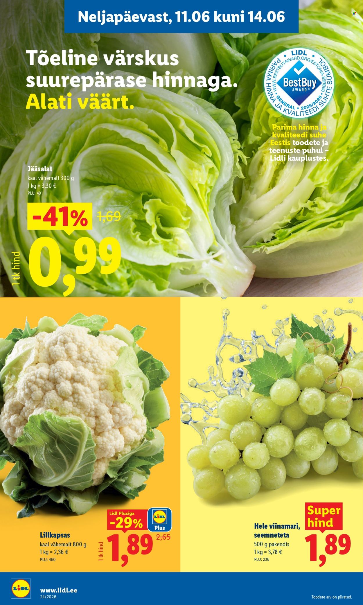 Lidl kliendileht - 08.06.2026 - 14.06.2026. Lehekülg 34