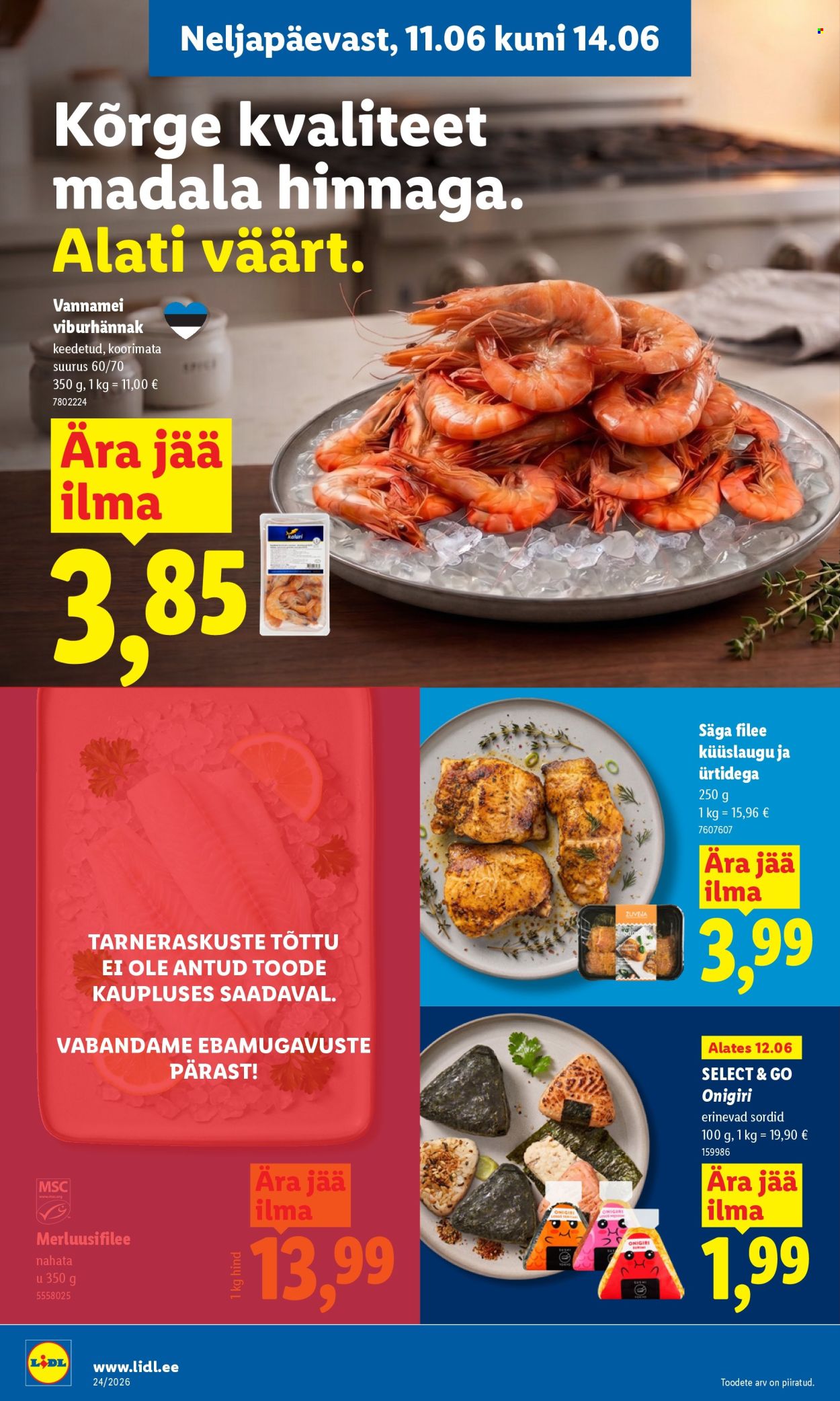 Lidl kliendileht - 08.06.2026 - 14.06.2026. Lehekülg 36