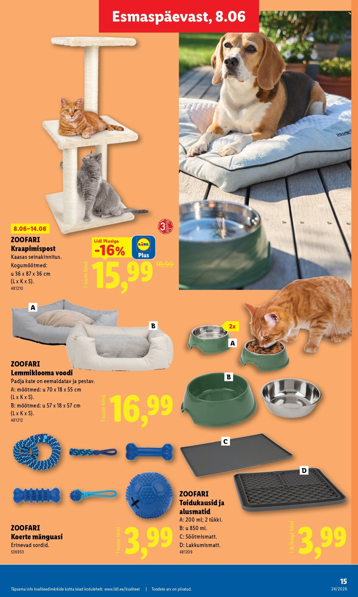 Lidl kliendileht - 08.06.2026 - 14.06.2026. Lehekülg 15