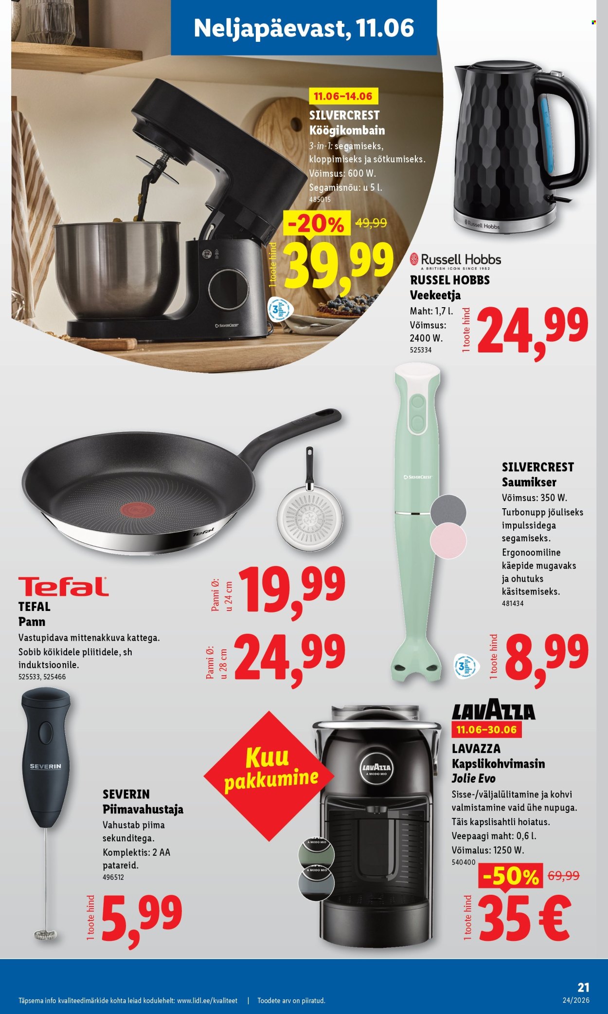 Lidl kliendileht - 08.06.2026 - 14.06.2026. Lehekülg 21