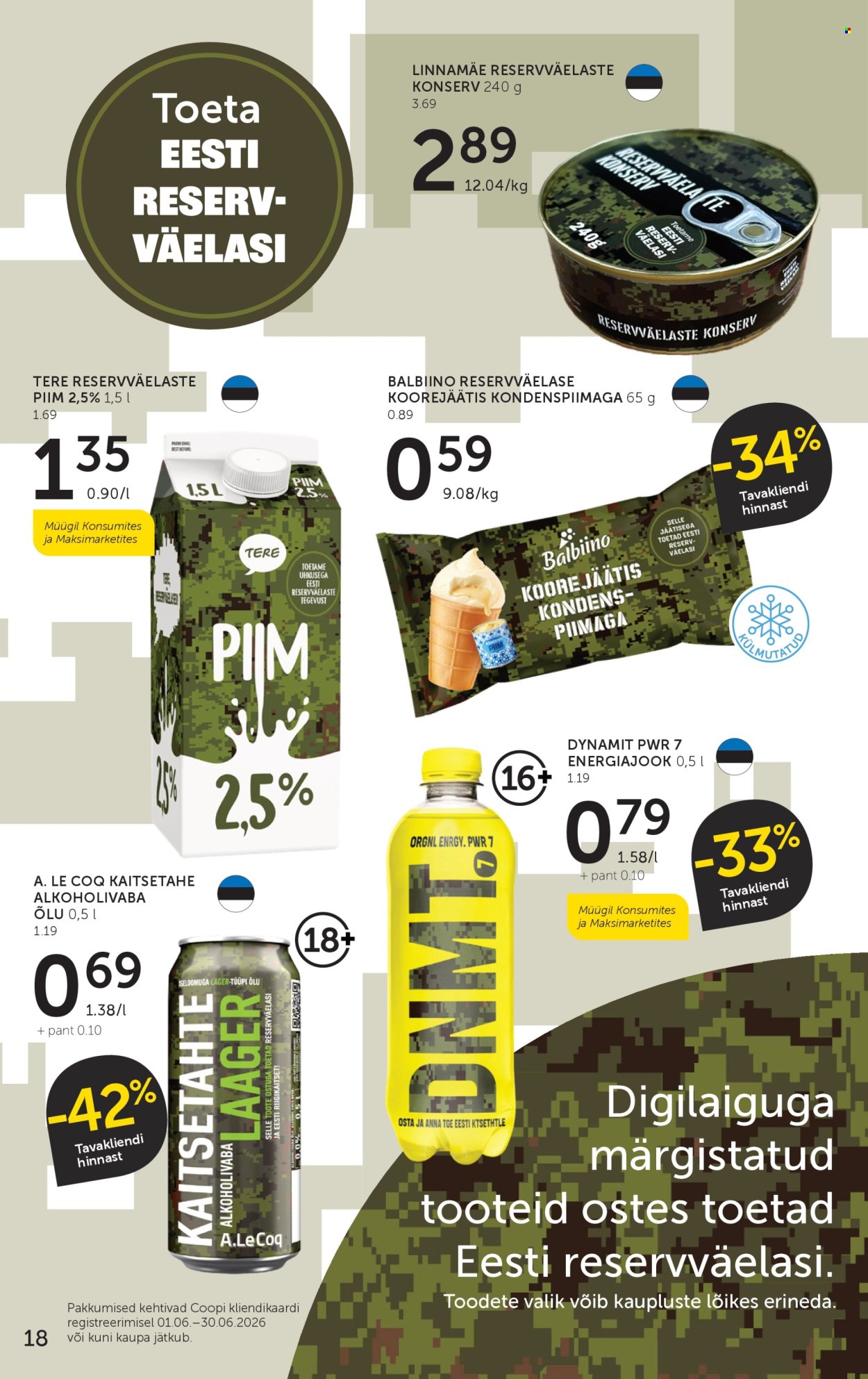 Coop kliendileht - 09.06.2026 - 15.06.2026. Lehekülg 18