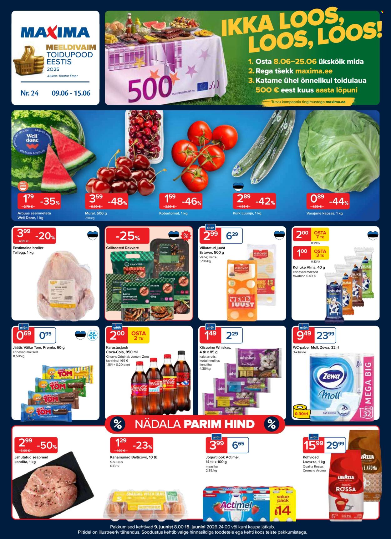 Maxima kliendileht - 09.06.2026 - 15.06.2026. Lehekülg 1