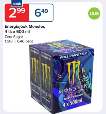 Energiajook Monster