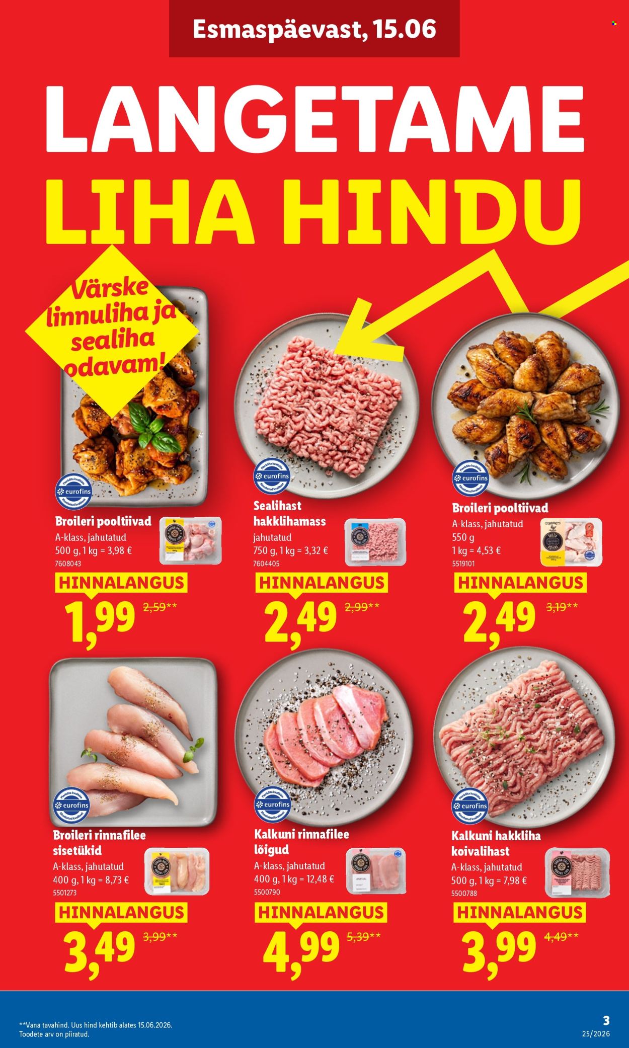 Lidl kliendileht - 15.06.2026 - 21.06.2026. Lehekülg 3