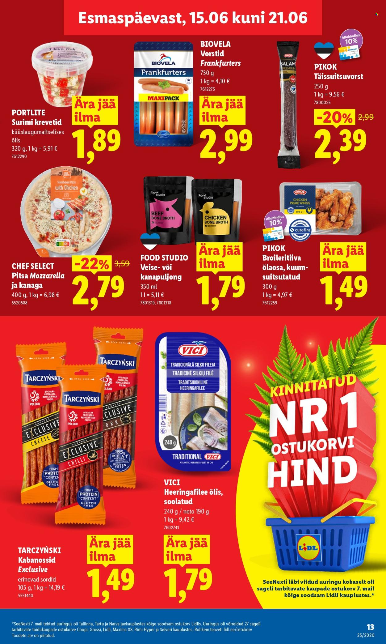 Lidl kliendileht - 15.06.2026 - 21.06.2026. Lehekülg 13