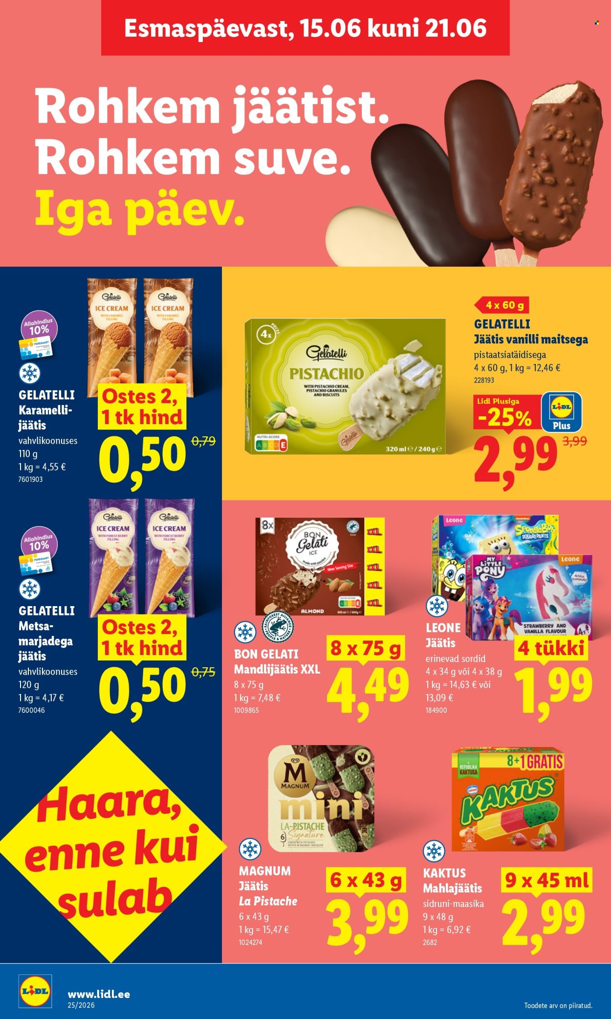 Lidl kliendileht - 15.06.2026 - 21.06.2026. Lehekülg 20