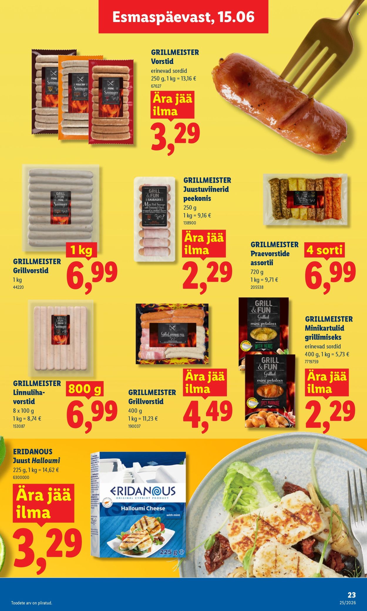 Lidl kliendileht - 15.06.2026 - 21.06.2026. Lehekülg 23