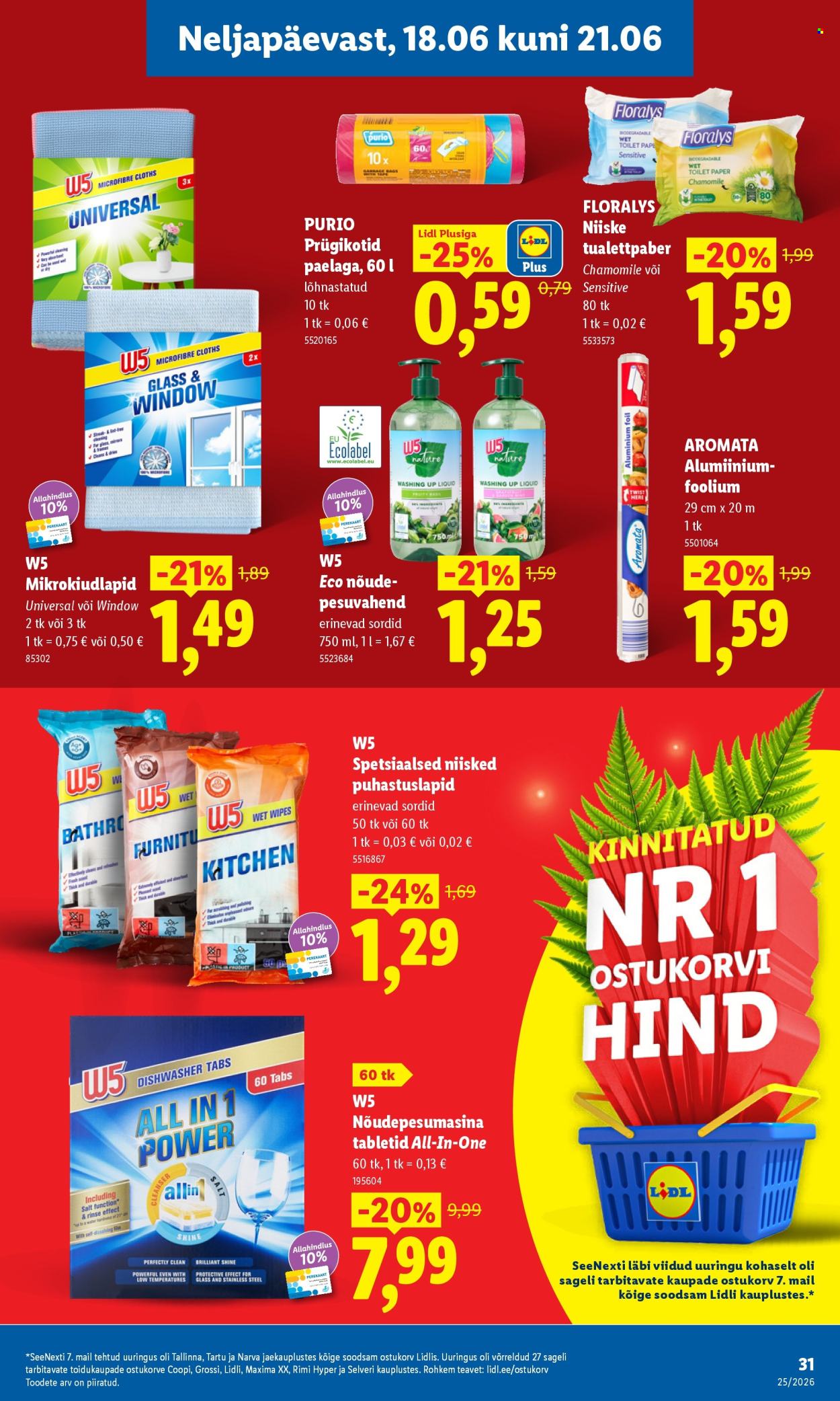 Lidl kliendileht - 15.06.2026 - 21.06.2026. Lehekülg 31