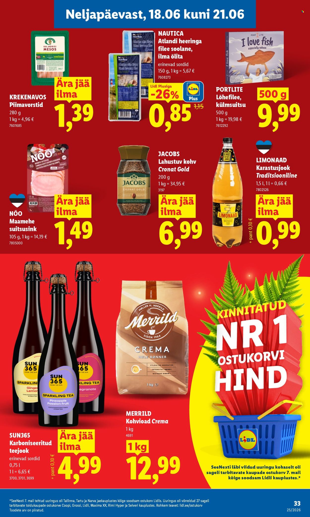 Lidl kliendileht - 15.06.2026 - 21.06.2026. Lehekülg 33