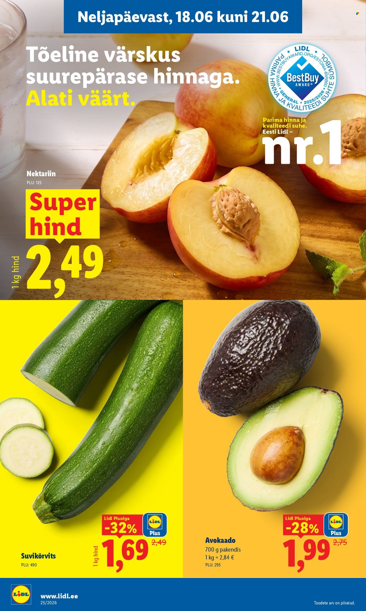 Lidl kliendileht - 15.06.2026 - 21.06.2026. Lehekülg 38