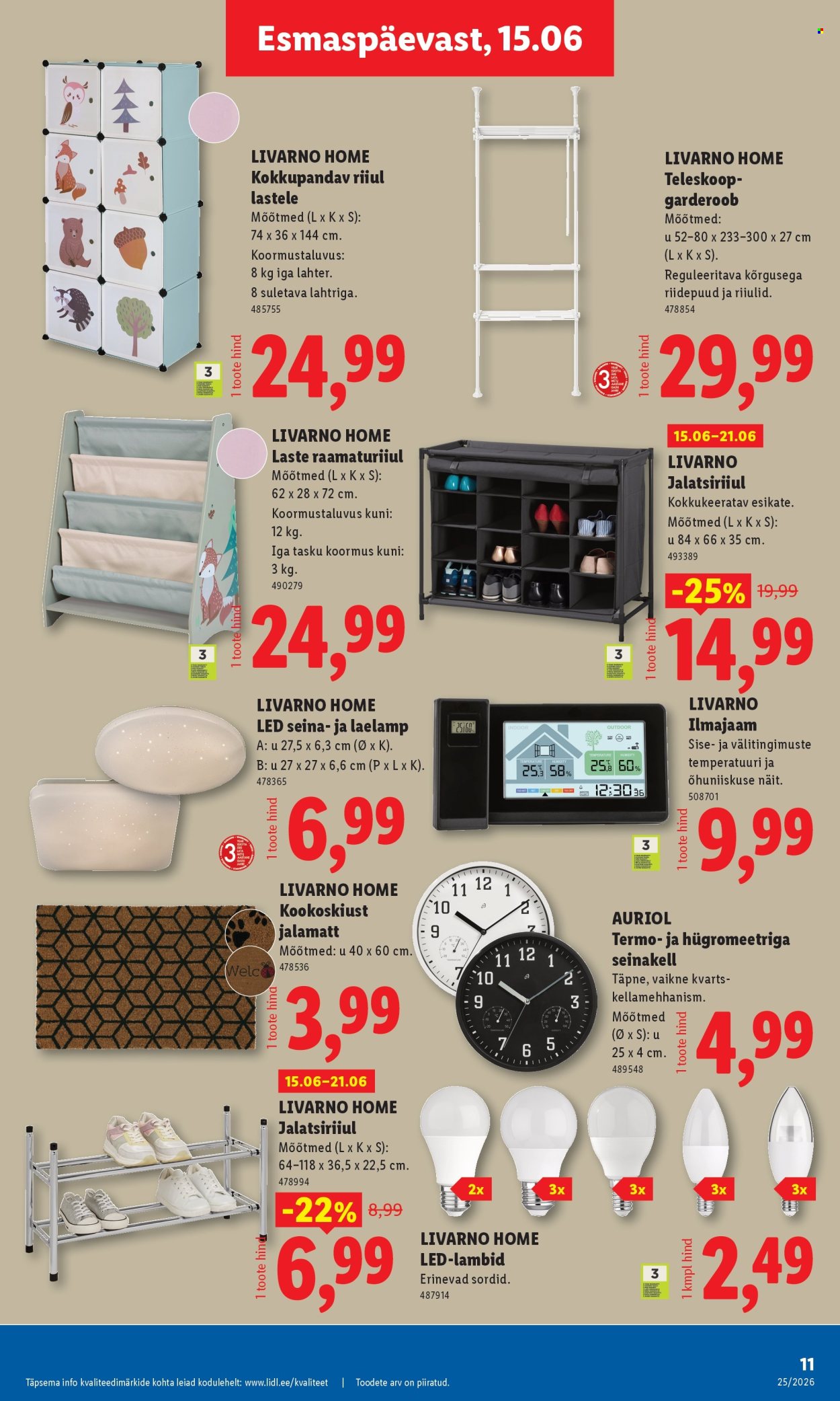 Lidl kliendileht - 15.06.2026 - 21.06.2026. Lehekülg 11