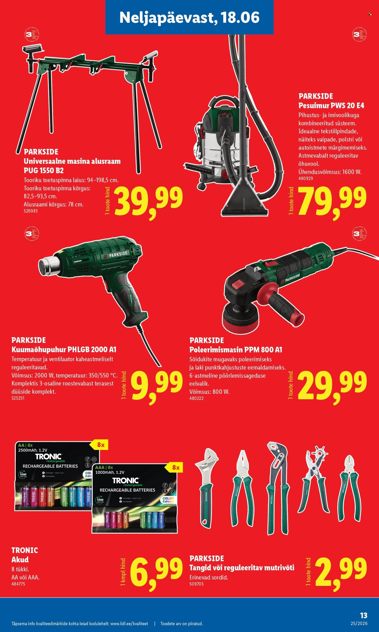 Lidl kliendileht - 15.06.2026 - 21.06.2026. Lehekülg 13