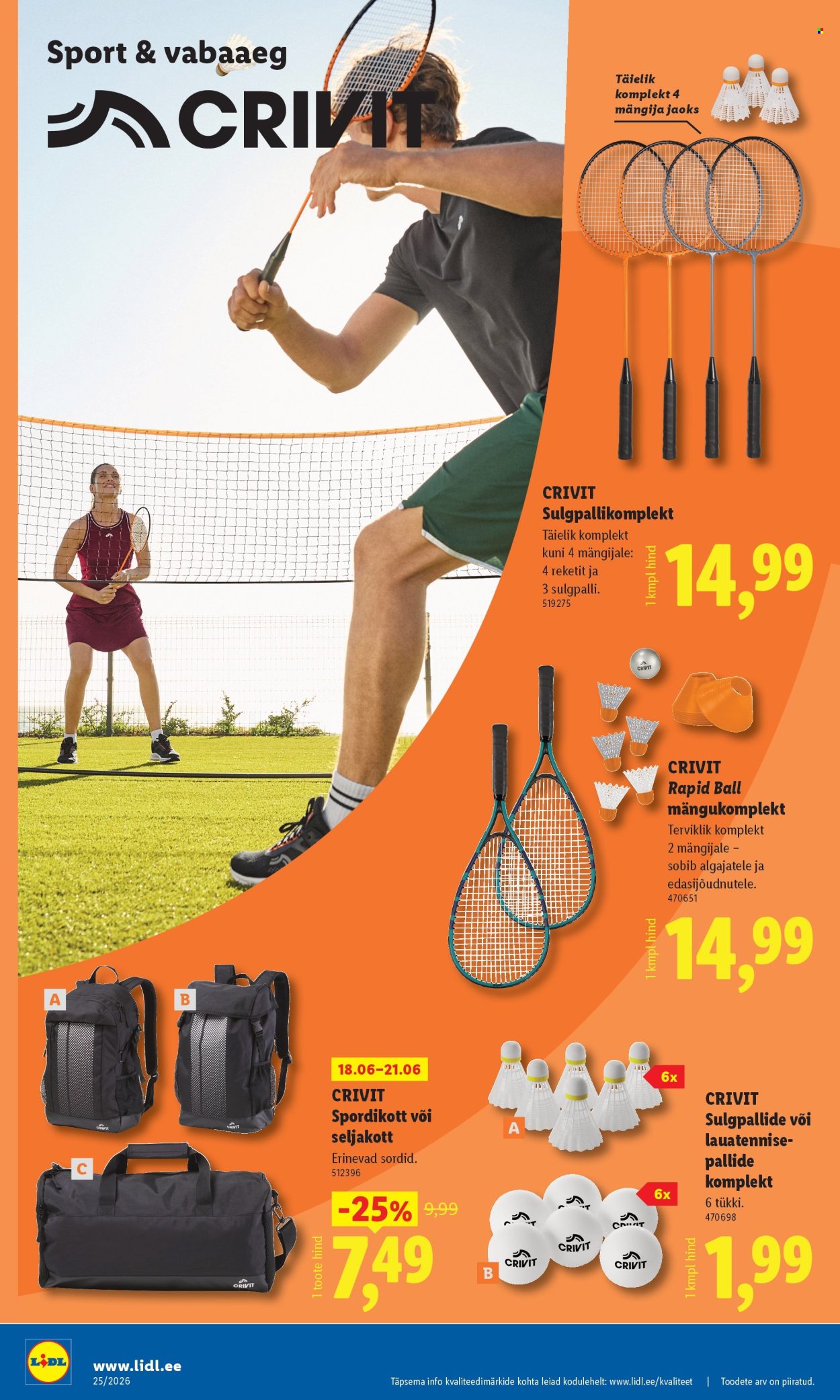 Lidl kliendileht - 15.06.2026 - 21.06.2026. Lehekülg 20