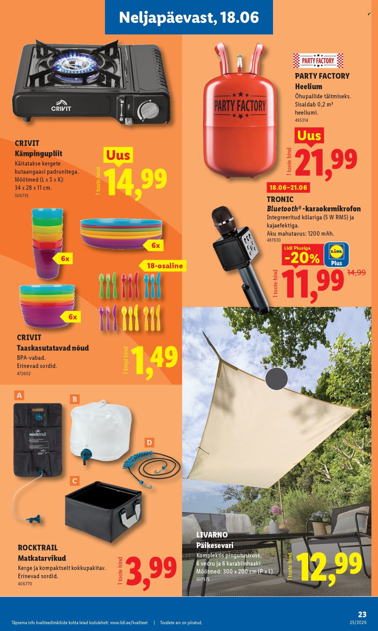 Lidl kliendileht - 15.06.2026 - 21.06.2026. Lehekülg 23