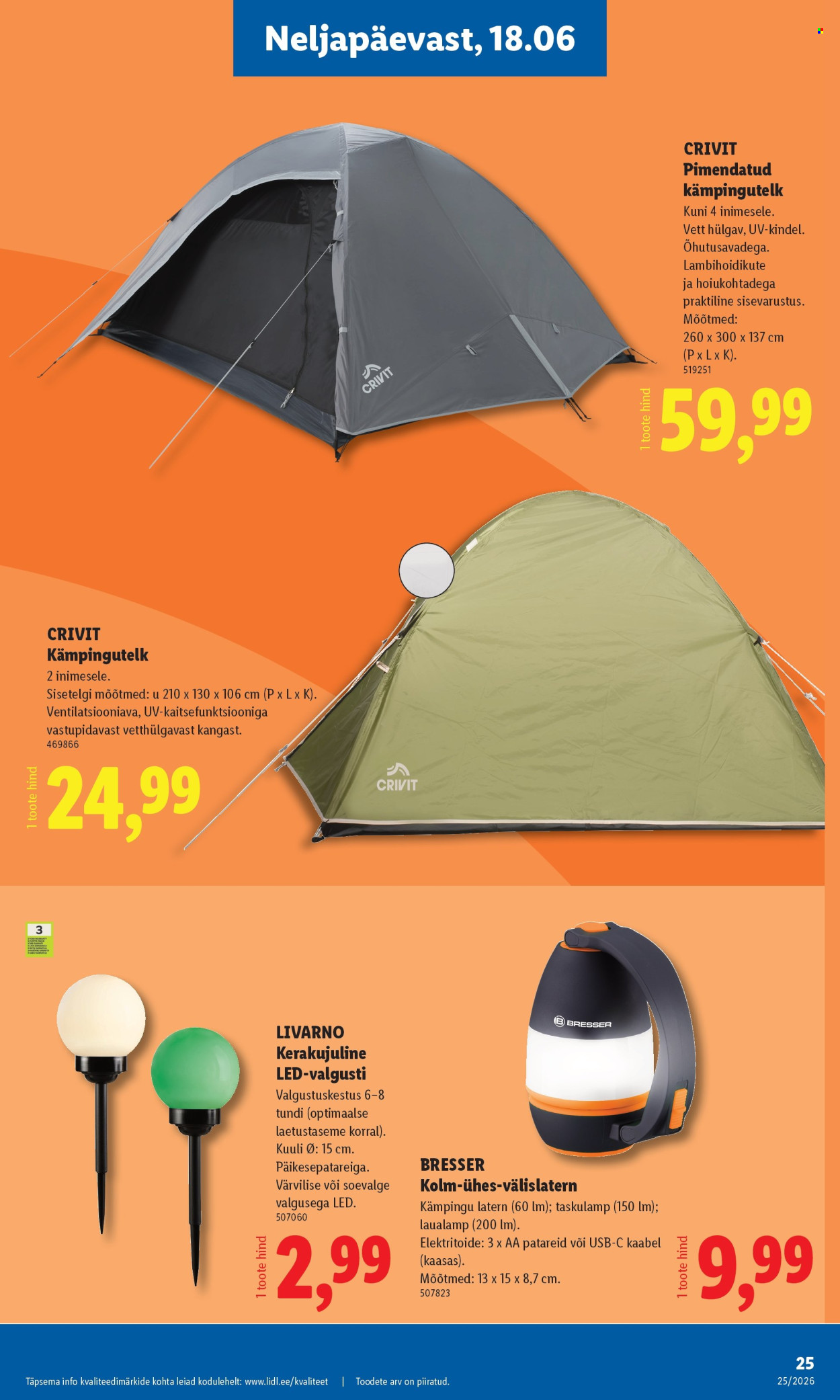 Lidl kliendileht - 15.06.2026 - 21.06.2026. Lehekülg 25