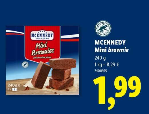 MCENNEDY Mini brownie