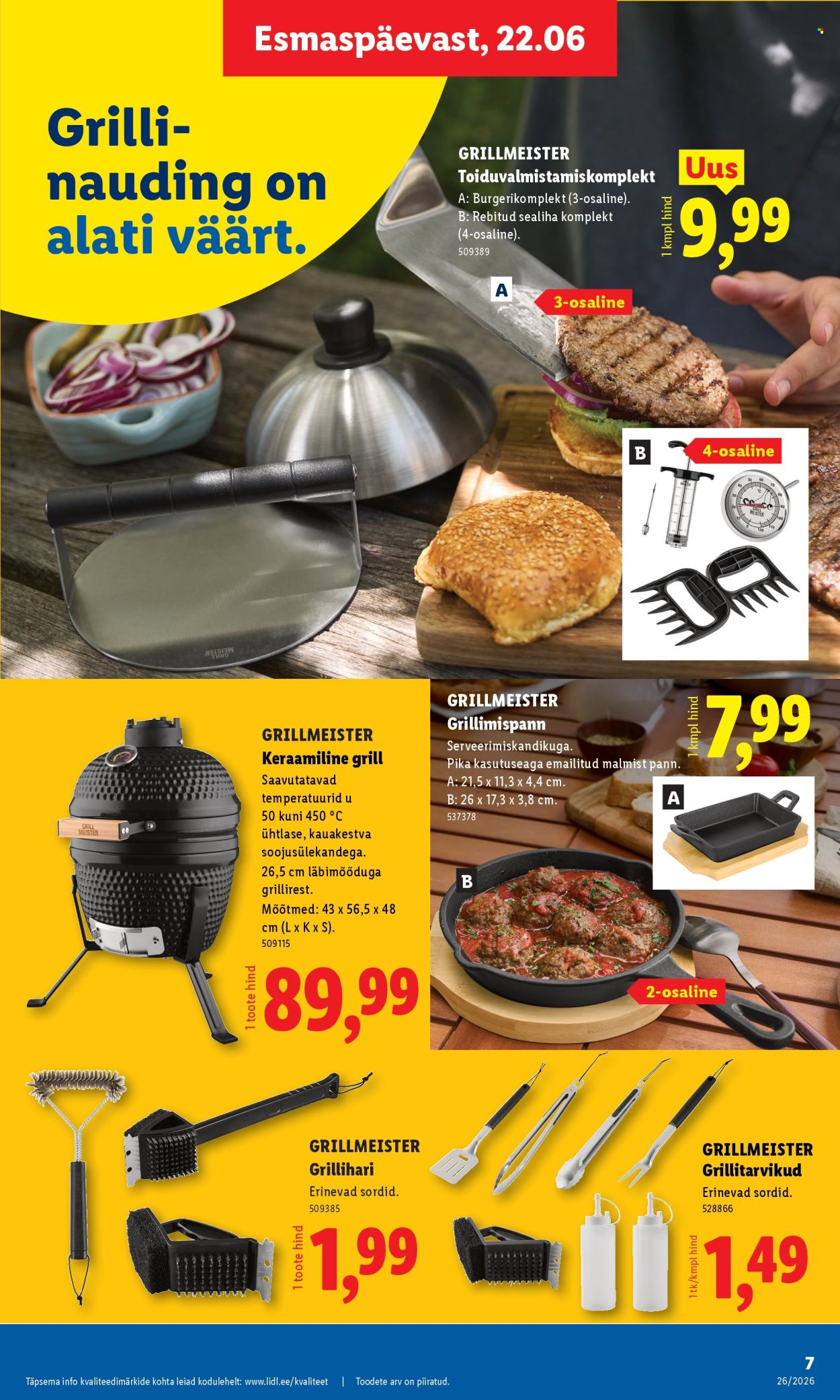 Lidl kliendileht - 22.06.2026 - 28.06.2026. Lehekülg 7