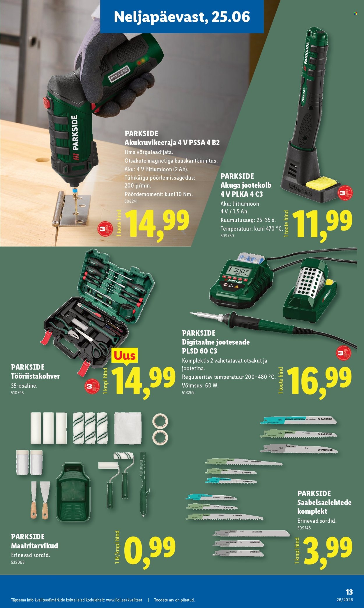 Lidl kliendileht - 22.06.2026 - 28.06.2026. Lehekülg 13