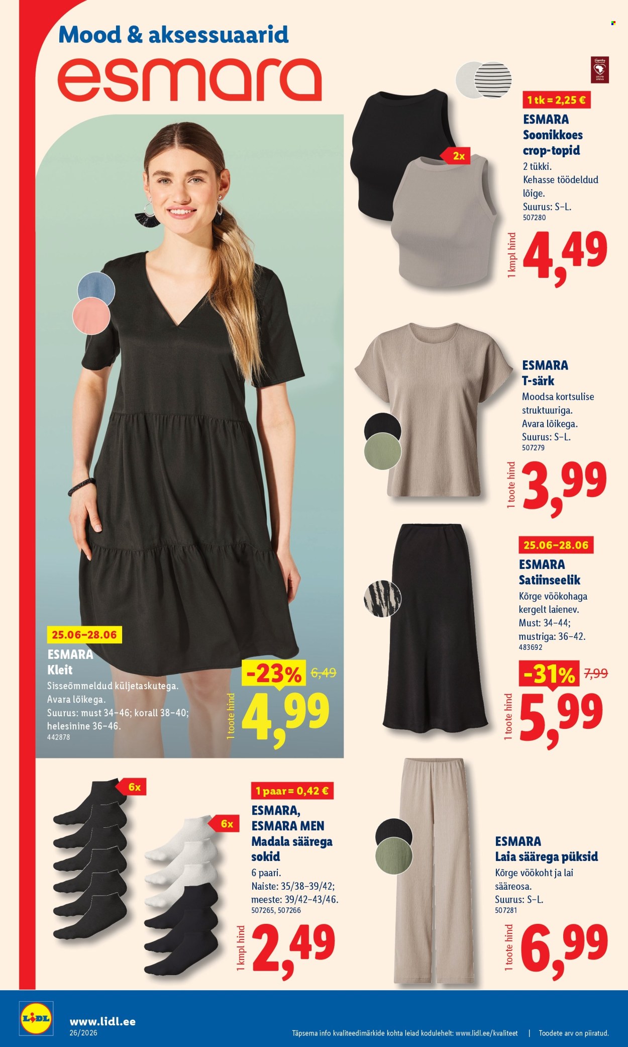 Lidl kliendileht - 22.06.2026 - 28.06.2026. Lehekülg 16