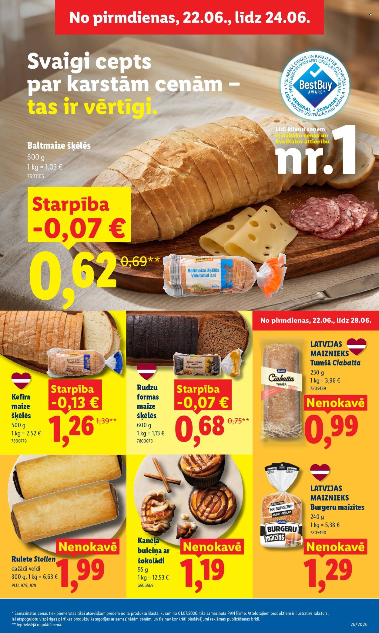 Lidl kliendileht - 22.06.2026 - 28.06.2026. Lehekülg 7