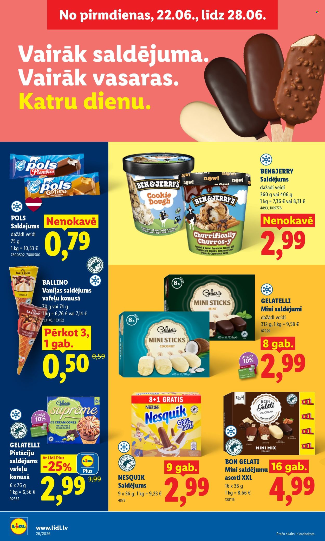 Lidl kliendileht - 22.06.2026 - 28.06.2026. Lehekülg 22