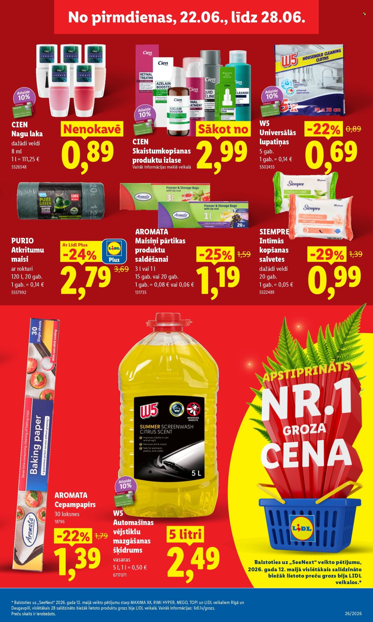 Lidl kliendileht - 22.06.2026 - 28.06.2026. Lehekülg 25