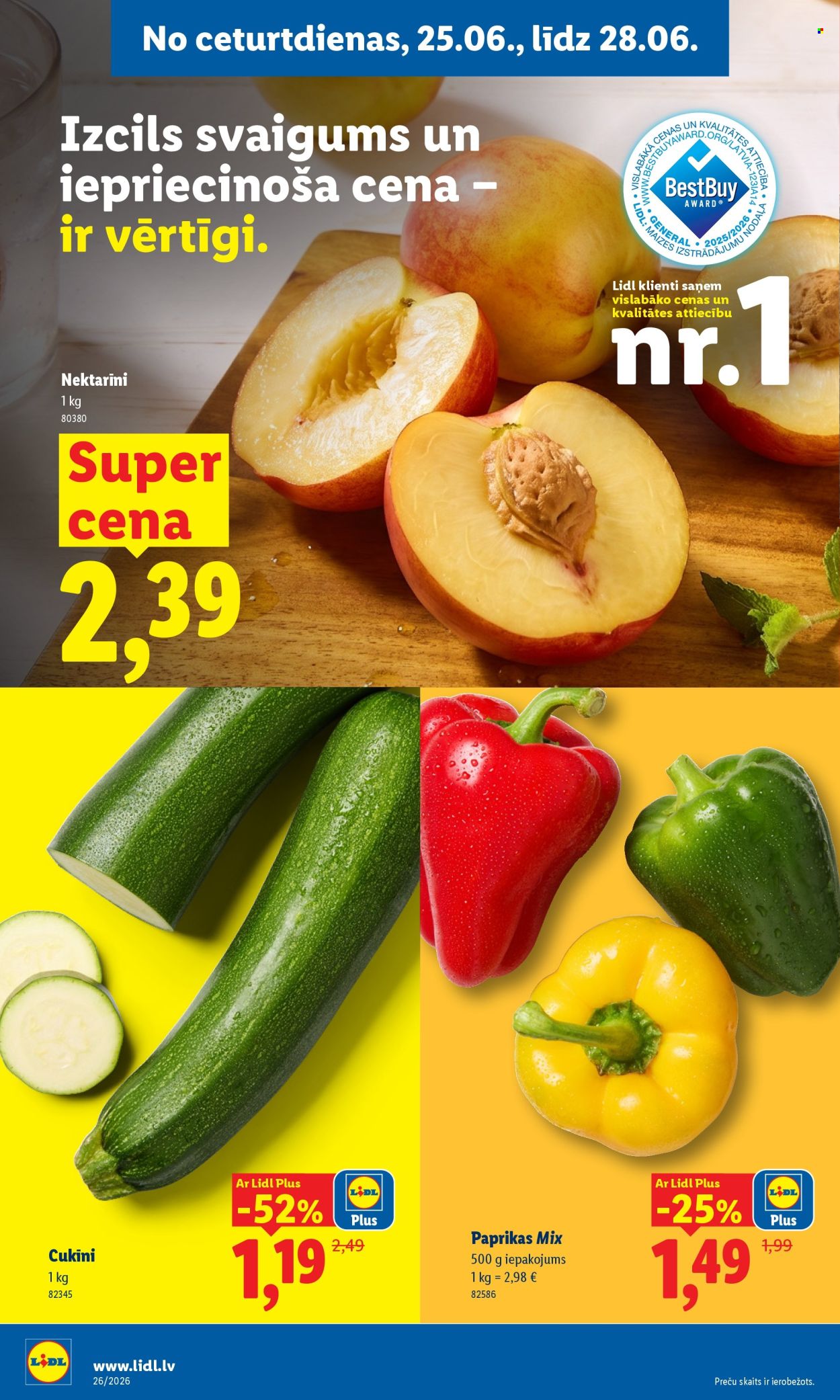 Lidl kliendileht - 22.06.2026 - 28.06.2026. Lehekülg 38
