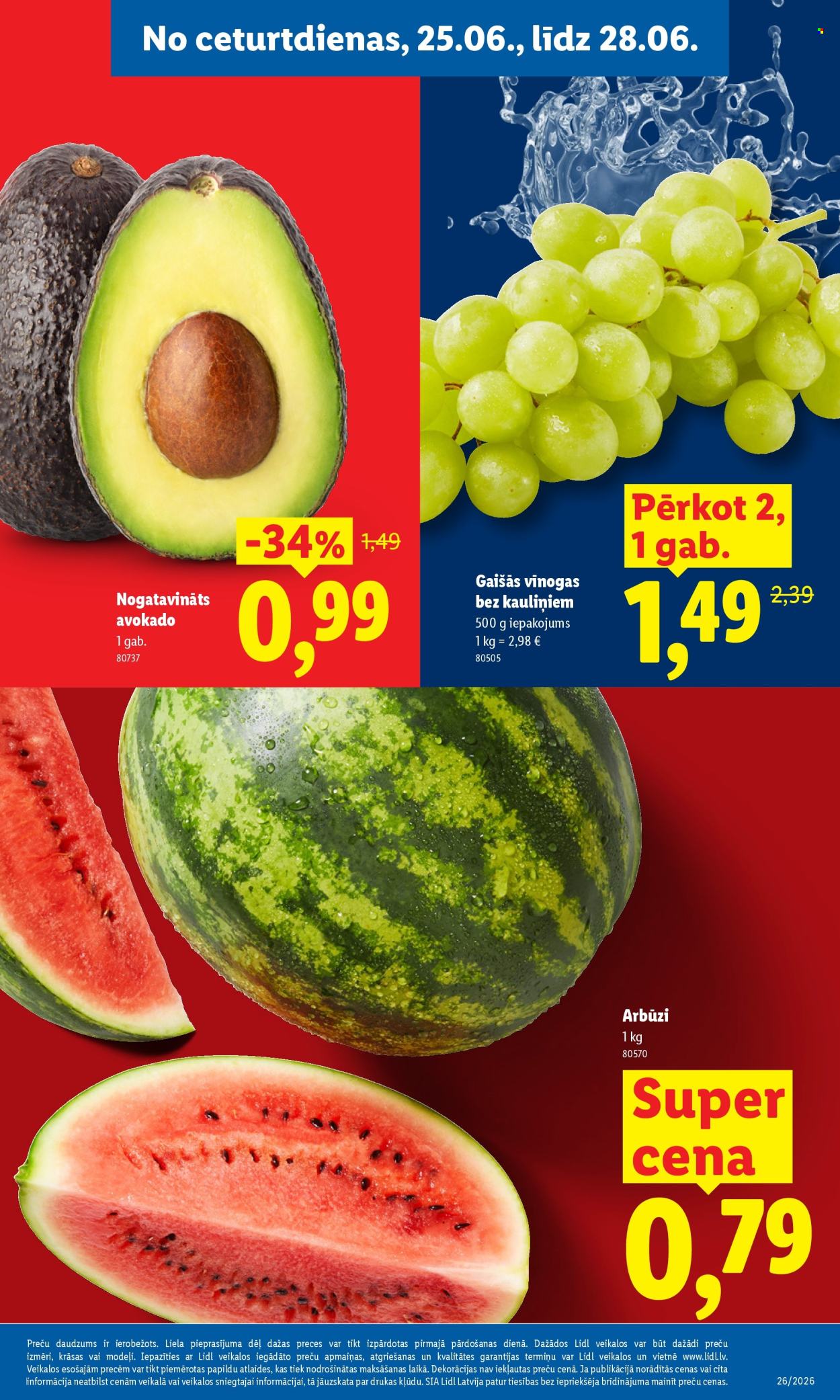 Lidl kliendileht - 22.06.2026 - 28.06.2026. Lehekülg 39
